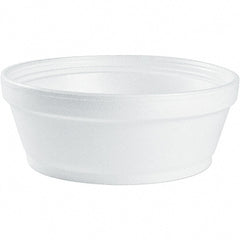 DART - Foam Food Containers, Foam, 8 oz - White - Exact Tooling