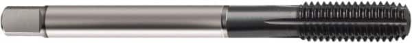 Guhring - M24x1.50 Metric Fine 6HX D11/D12 Thread Limit Semi-Bottoming Thread Forming Tap - Powdered Metal High Speed Steel, TiCN Finish, 140mm OAL, Right Hand Thread, Series 1273 - Exact Tooling