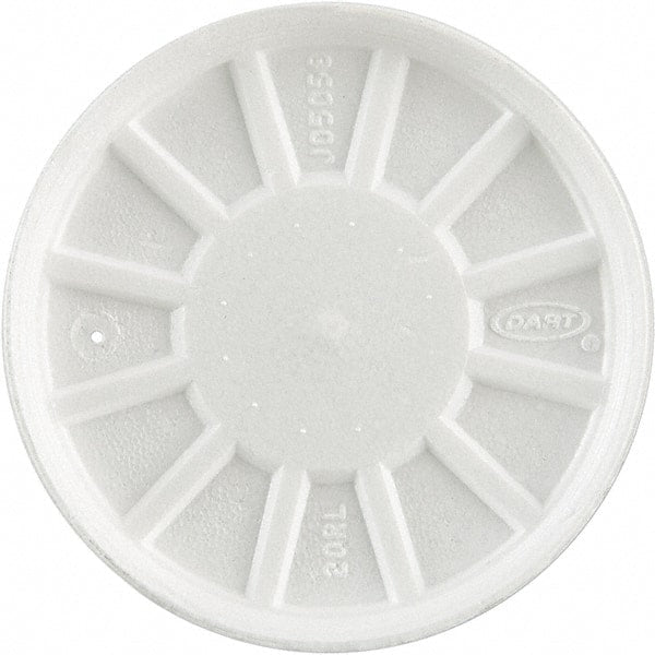 DART - Foam Lids, Fits 6-32 oz Cups - White - Exact Tooling
