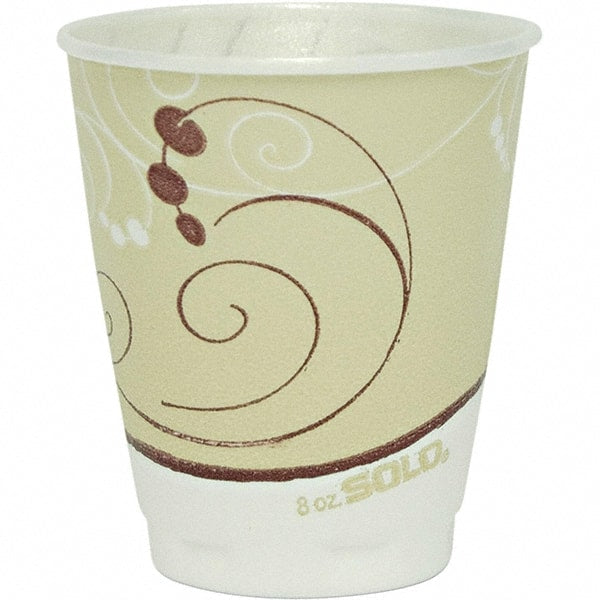 Solo - 8 oz Foam Hot/Cold Drink Cups - Tan - Exact Tooling