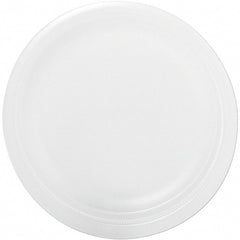 DART - Foam Dinnerware, Plate, 9" - White - Exact Tooling
