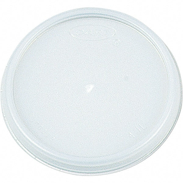 DART - Plastic Lids, Fits 12 - 24 oz Foam Cups - Translucent - Exact Tooling