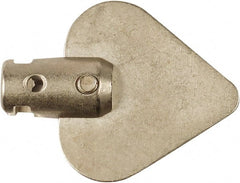 Milwaukee Tool - Drain Cleaning Machine Spade Cutter - For Use with Milwaukee Drain Cleaning Tools - Exact Tooling