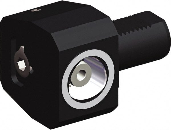 Kennametal - 2.4803" Max Cut, 1.9685" Shank Diam, VDI Shank with Teeth - 40mm Projection, 3-15/16" Head Width, Through Coolant - Exact Tooling