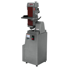 Belt Sander - 1 1/2 HP TEFC Motor, 1PH, 115/230V (Push Button) - Exact Tooling