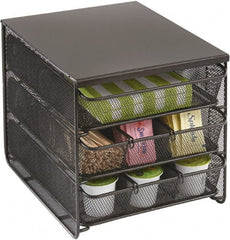 Safco - Coffee Pod Organizer - Hospitality Organizer, Black - Exact Tooling