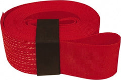 Snap-Loc - 30' Long x 4" Wide, 20,000 Lb Basket Capacity, Polyester & Steel Web Sling - Exact Tooling