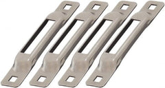 Snap-Loc - 1' Long x 2" Diam, Stainless Steel Tie Down Strap Kit - Exact Tooling