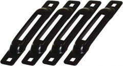 Snap-Loc - 1' Long x 2" Diam, Black Tie Down Strap Kit - Exact Tooling