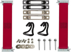 Snap-Loc - 1' Long x 2" Diam, Red Tie Down Strap Kit - Exact Tooling