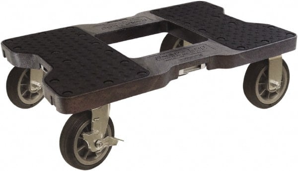 Snap-Loc - 1,500 Lb Capacity Polyethylene Dolly - 32" Long x 20-1/2" Wide x 9-1/2" High - Exact Tooling