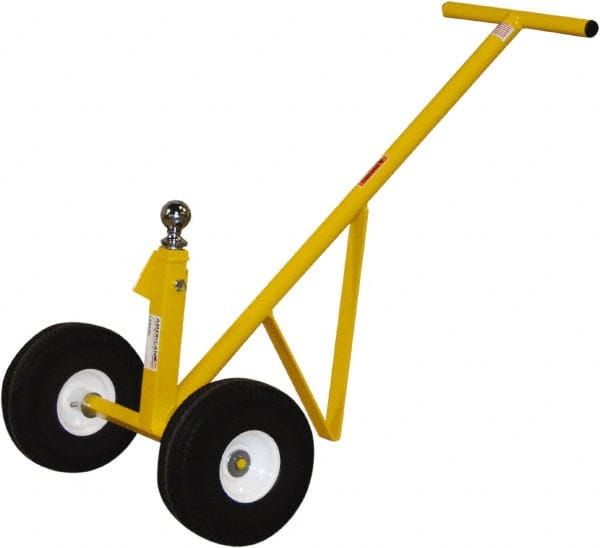 Snap-Loc - 500 Lb Capacity 46" OAH Hand Truck - Loop Handle, Steel, Pneumatic Wheels - Exact Tooling