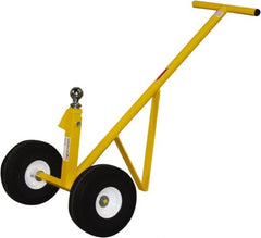 Snap-Loc - 500 Lb Capacity 46" OAH Hand Truck - Loop Handle, Steel, Pneumatic Wheels - Exact Tooling