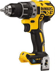 DeWALT - 20 Volt 1/2" Chuck Pistol Grip Handle Cordless Drill - 0-2000 RPM, Keyless Chuck, Reversible, Lithium-Ion Batteries Not Included - Exact Tooling