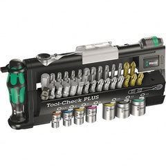 Wera - Screwdriver Bit Sets Type: Bit Set Drive Size: 1/4 (Inch) - Exact Tooling