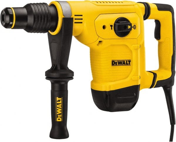 DeWALT - 120 Volt 1" SDS Max Chuck Electric Hammer Drill - 0 to 3,150 BPM, 0 to 540 RPM, Reversible - Exact Tooling