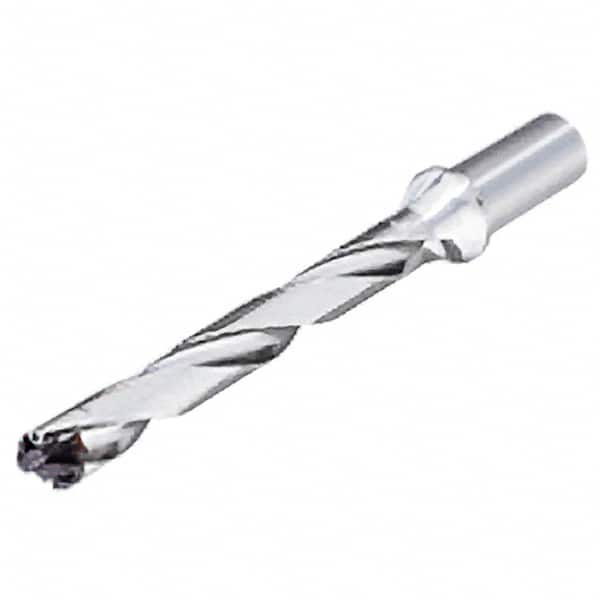 Iscar - 0.571" to 0.587" Diam, 8xD, 4.57" Max Depth, 0.63" Shank Diam, 7-1/4" OAL, Replaceable-Tip Drill - FCP, ICK, ICK-2M, ICM, ICN, ICP, iCP-2M Insert, 14 Seat Size, 45855509 Toolholder, Series SumoCham - Exact Tooling