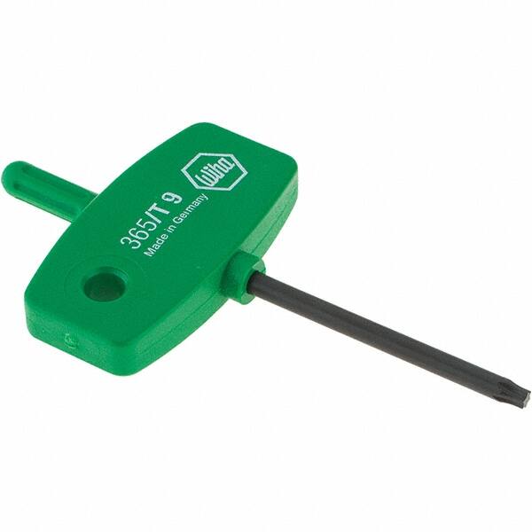 Wiha - T9 Torx Key - Wing Handle, 40mm Length Under Head, 2.9" OAL - Exact Tooling
