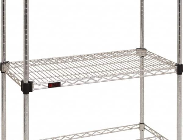 Eagle MHC - 30" Wide, 1-1/8 High, Open Shelving Accessory/Component - Stainless Steel, Stainless Steel Finish, 24" Deep, Use with Eagle MHC Shelving - Exact Tooling