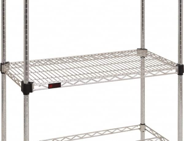 Eagle MHC - 72" Wide, 1-1/8 High, Open Shelving Accessory/Component - Stainless Steel, Stainless Steel Finish, 21" Deep, Use with Eagle MHC Shelving - Exact Tooling