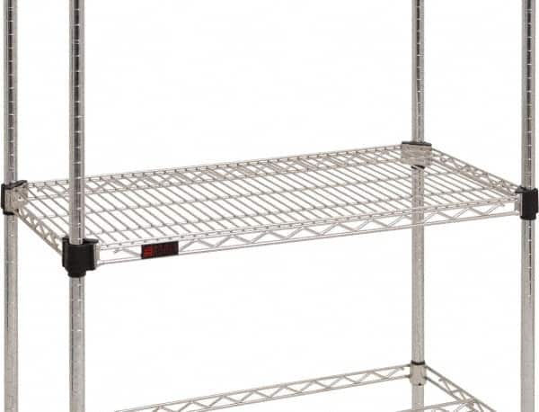 Eagle MHC - 36" Wide, 1-1/8 High, Open Shelving Accessory/Component - Zinc, Zinc Finish, 18" Deep, Use with Eagle MHC Shelving - Exact Tooling