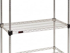 Eagle MHC - 24" Wide, 1-1/8 High, Open Shelving Accessory/Component - Stainless Steel, Stainless Steel Finish, 24" Deep, Use with Eagle MHC Shelving - Exact Tooling