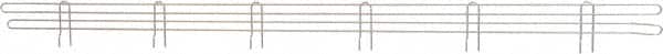 Eagle MHC - 72" Wide, 4 High, Open Shelving Accessory/Component - Steel Chrome Plated, Chrome Finish, 1/4" Deep, Use with Eagle MHC Shelving - Exact Tooling