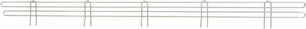 Eagle MHC - 60" Wide, 4 High, Open Shelving Accessory/Component - Steel Chrome Plated, Chrome Finish, 1/4" Deep, Use with Eagle MHC Shelving - Exact Tooling