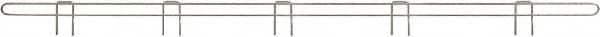 Eagle MHC - 60" Wide, 1 High, Open Shelving Accessory/Component - Steel Chrome Plated, Chrome Finish, 1/4" Deep, Use with Eagle MHC Shelving - Exact Tooling