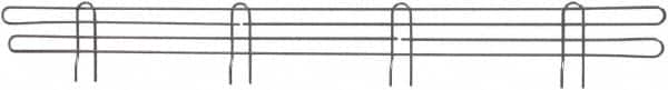 Eagle MHC - 42" Wide, 4 High, Open Shelving Accessory/Component - Steel with Epoxy Coating, 1/4" Deep, Use with Eagle MHC Shelving - Exact Tooling