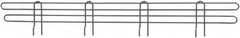 Eagle MHC - 42" Wide, 4 High, Open Shelving Accessory/Component - Steel with Epoxy Coating, 1/4" Deep, Use with Eagle MHC Shelving - Exact Tooling