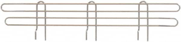 Eagle MHC - 14" Wide, 4 High, Open Shelving Accessory/Component - Steel Chrome Plated, Chrome Finish, 1/4" Deep, Use with Eagle MHC Shelving - Exact Tooling