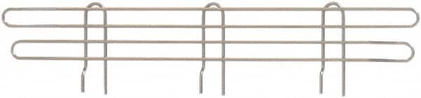 Eagle MHC - 24" Wide, 4 High, Open Shelving Accessory/Component - Steel Chrome Plated, Chrome Finish, 1/4" Deep, Use with Eagle MHC Shelving - Exact Tooling