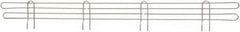 Eagle MHC - 42" Wide, 4 High, Open Shelving Accessory/Component - Steel Chrome Plated, Chrome Finish, 1/4" Deep, Use with Eagle MHC Shelving - Exact Tooling