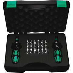 Wera - Torque Limiting Screwdrivers Type: Adjustable Torque Kit Minimum Torque (Nm): 0.30 - Exact Tooling