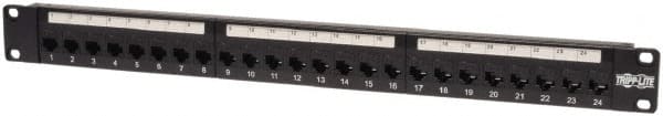 Tripp-Lite - Electrical Enclosure Steel Patch Panel - For Use with Racks - Exact Tooling