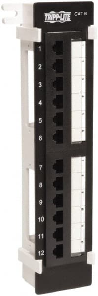 Tripp-Lite - Electrical Enclosure Steel Patch Panel - For Use with Racks - Exact Tooling