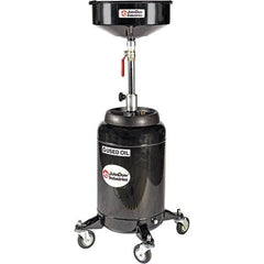 JohnDow - Oil Drain Containers Type: Oil Drain w/Casters Container Size: 16 Gal. - Exact Tooling