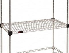Eagle MHC - 60" Wide, 14 High, Open Shelving Accessory/Component - Steel Chrome Plated, Chrome Finish, Use with Eagle MHC Shelving - Exact Tooling