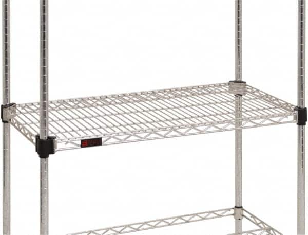 Eagle MHC - 24" Wide, 21 High, Open Shelving Accessory/Component - Steel Chrome Plated, Chrome Finish, Use with Eagle MHC Shelving - Exact Tooling