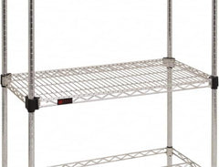 Eagle MHC - 48" Wide, 18 High, Open Shelving Accessory/Component - Zinc, Zinc Finish, Use with Eagle MHC Shelving - Exact Tooling