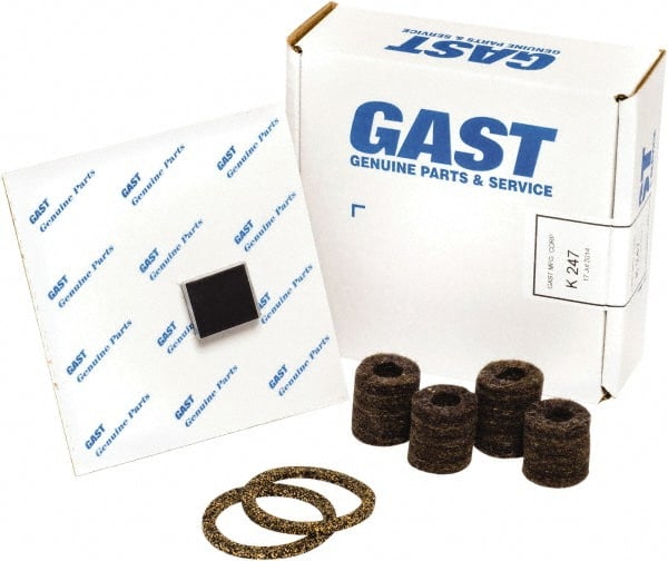 Gast - 10 Piece Air Compressor Repair Kit - For Use with Gast 0322/0522 Oil-Less Models - Exact Tooling