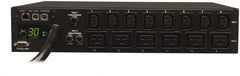 Tripp-Lite - 14 Outlets, 208/240 Volts, 30 Amps, 10' Cord, Power Outlet Strip - Rack Mount, 5-15/20R NEMA Configuration, 19" Strip - Exact Tooling
