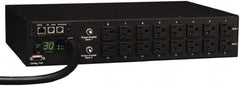 Tripp-Lite - 16 Outlets, 120 VAC30 Amps, 12' Cord, Power Outlet Strip - Rack Mount, 5-15/20R NEMA Configuration, 19" Strip - Exact Tooling
