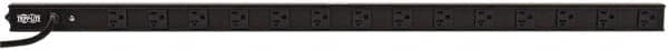 Tripp-Lite - 14 Outlets, 120 VAC20 Amps, 15' Cord, Power Outlet Strip - Rack Mount, 5-15/20R NEMA Configuration, 19" Strip - Exact Tooling