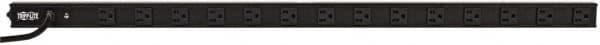 Tripp-Lite - 14 Outlets, 120 VAC20 Amps, 15' Cord, Power Outlet Strip - Rack Mount, 5-15R NEMA Configuration, 19" Strip - Exact Tooling