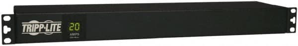 Tripp-Lite - 12 Outlets, 120 VAC20 Amps, 15' Cord, Power Outlet Strip - Rack Mount, 5-15/20R NEMA Configuration, 19" Strip - Exact Tooling