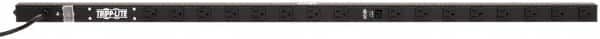 Tripp-Lite - 16 Outlets, 120 VAC15 Amps, 15' Cord, Power Outlet Strip - Rack Mount, 5-15R NEMA Configuration, 19" Strip - Exact Tooling