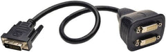 Tripp-Lite - 1' Long, DVI Computer Cable - Black, Male, Female x Female - Exact Tooling