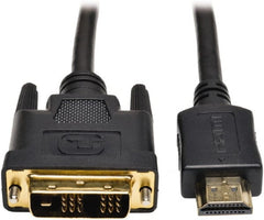 Tripp-Lite - 6' Long, DVI Male; HDMI Male Computer Cable - Black, Male x Male - Exact Tooling